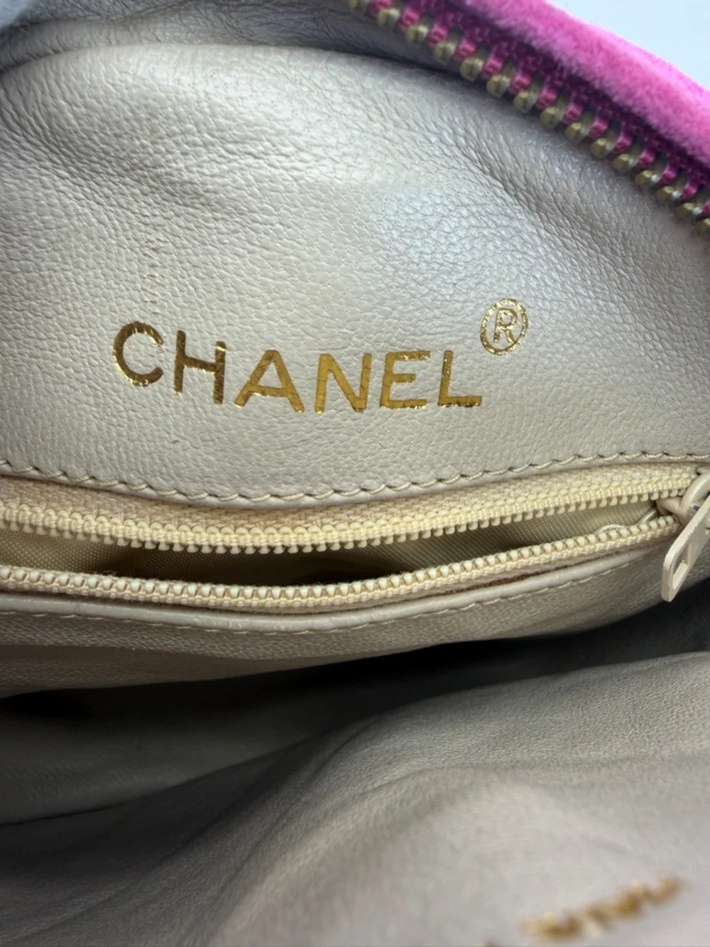 Chanel Hot Pink Quilted Suede Round Clutch on Chain